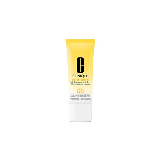 Clinique UV Solutions Brightening + Tinted Mineral Sunscreen - Tónující ochranný krém 40 ml Medium Deep