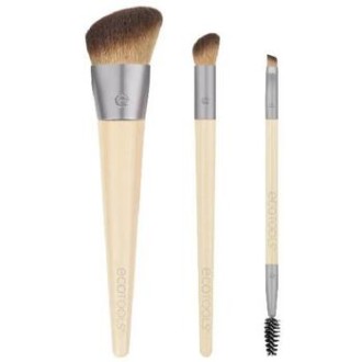 EcoTools New Natural Conceal, Enhance + Sculpt Trio - Sada štětců 0ml