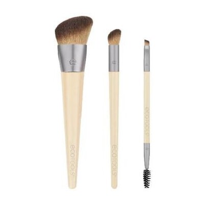 EcoTools New Natural Conceal, Enhance + Sculpt Trio - Sada štětců 0ml