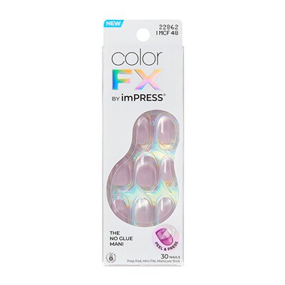 Kiss My Face imPRESS Color FX Diamond Drip - Samolepící nehty ( 30 ks )