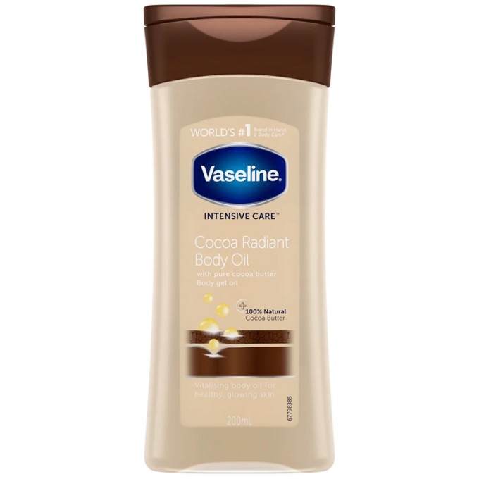 Vaseline Cocoa Radiant Body Oil - Rozjasňující tělový olej 200ml