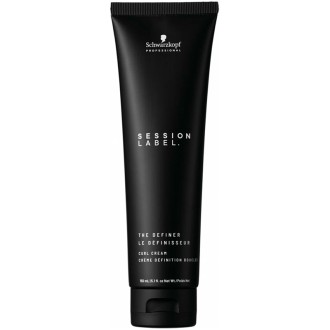 Schwarzkopf Professional Session Label The Definer - Krém na vlnité vl