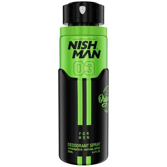 Nishman 03 Deodorant Spray - Deodorant s rozprašovačem 200ml