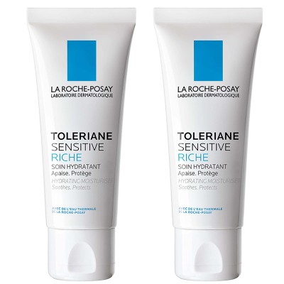 La Roche-Posay Sensitive Riche Soin Hydratant Duo - Sada pleťových kré
