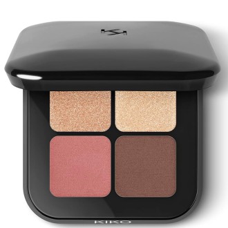 Kiko Milano Bright Quartet Eyeshadow Palette - Paletka očních stínů 3,