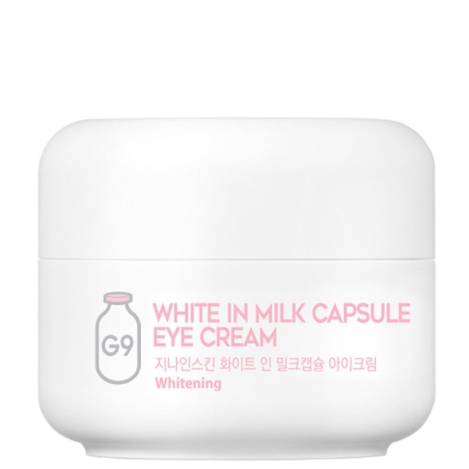 G9SKIN White In Milk Capsule Brightening Eye Cream - Bohatý pleťový kr
