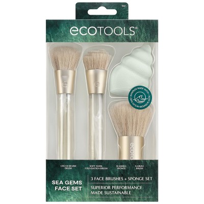 EcoTools Sea Gems Face Set - Sada štětců + aplikátoru 0ml