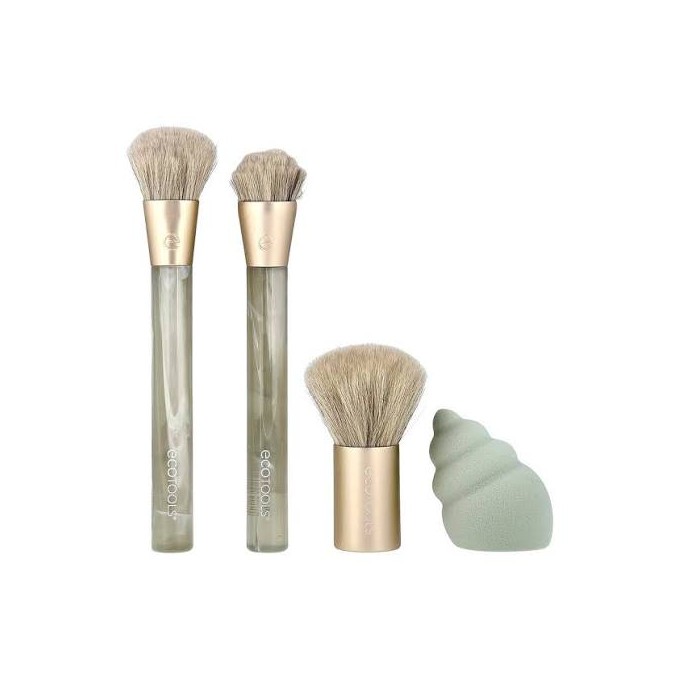 EcoTools Sea Gems Face Set - Sada štětců + aplikátoru 0ml
