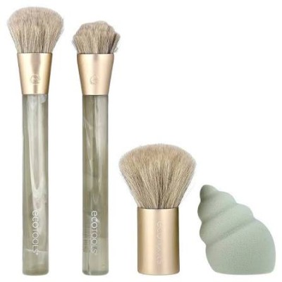 EcoTools Sea Gems Face Set - Sada štětců + aplikátoru 0ml