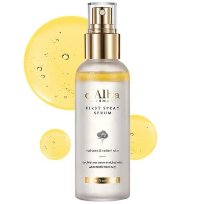 d'Alba White Truffle First Spray Serum - Rozjasňující pleťové sérum ve