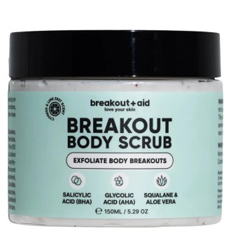 Breakout+aid Body Scrub - Tělový peeling na pokožku se sklonem k akné