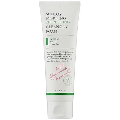 Axis-Y Sunday Morning Refreshing Cleansing Foam - Čistící pěna s osvěž