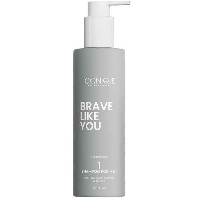 ICONIQUE Professional Men Brave Like You Shampoo - Energizující šampon