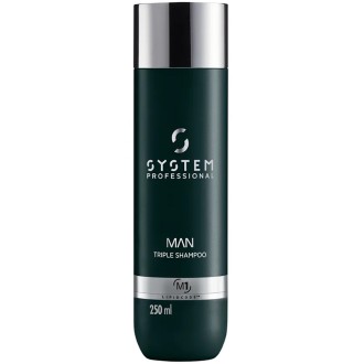 System Professional Man Triple Shampoo - Šampon 3v1 250ml