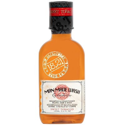 18.21 Man Made Wash ( Sweet Tobacco ) - 3 in 1 shower gel 100ml