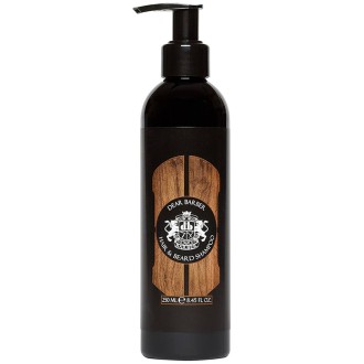 Dear Barber Shampoo - plaukų ir barzdos šampūnas, 250 ml