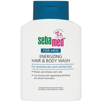Sebamed For Men Energizing Hair & Body Wash - Invigorating shampoo and shower gel 2in1 200 ml