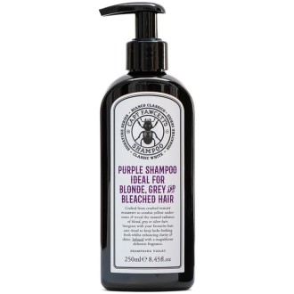 Captain Fawcett Purple Shampoo - tonuojantis violetinis šampūnas žiliems ir baltiems plaukams, 250