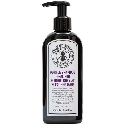 Captain Fawcett Purple Shampoo - tonuojantis violetinis šampūnas žiliems ir baltiems plaukams, 250