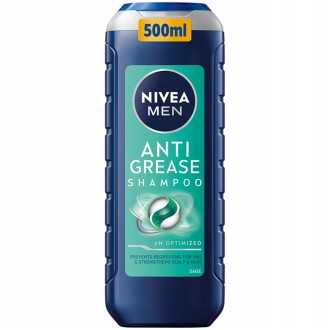 Nivea Men Anti Grease Shampoo 500 ml