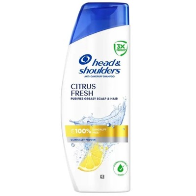 Head & Shoulders Citrus Fresh Anti-Dandruff Shampoo 625ml