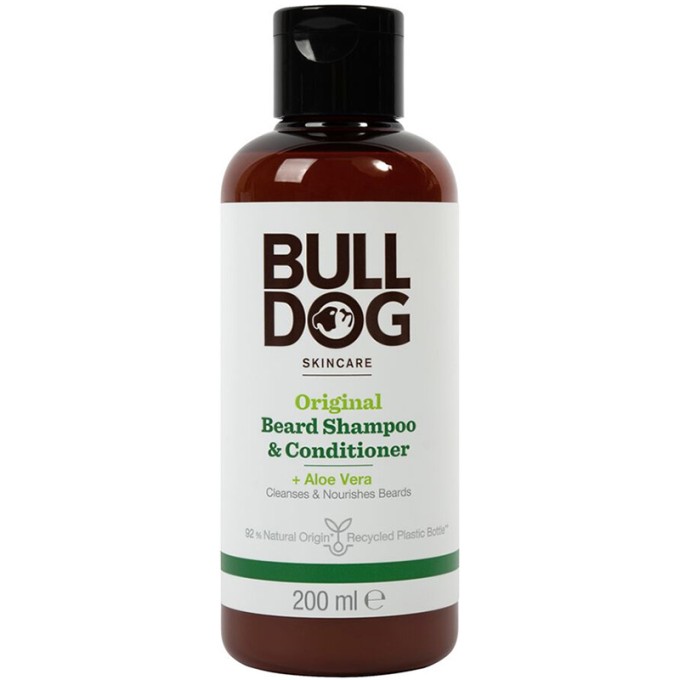 Bulldog Original Beard Shampoo & Conditioner - Barzdos šampūnas ir kondicionierius 2 in1 normaliai