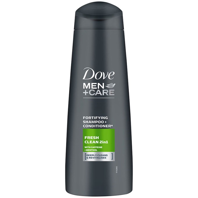 Dove Men+Care Fresh Clean Fortifying Shampoo+Conditioner 250 ml