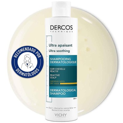 Vichy Dercos Ultra smoothing Shampoo ( Dry Hair ) 200 ml
