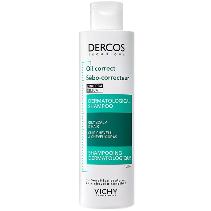 Vichy Dercos Technique Shampoo - Shampoo for oily hair 200 ml