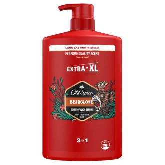 Old Spice Bearglove 3 v 1 Body-Hair-Face Wash - Sprchový gel 1000ml