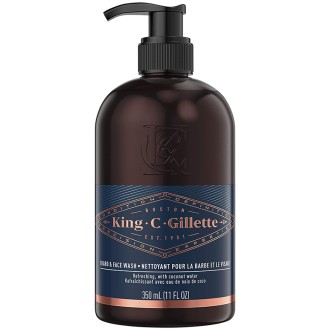 Gillette King Beard & Face Wash Shampoo 350 ml