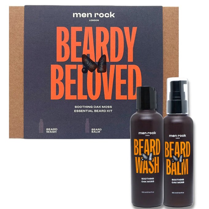 Men-Rock Oak Moss Beard Duo Kit - Care gift set o vousy