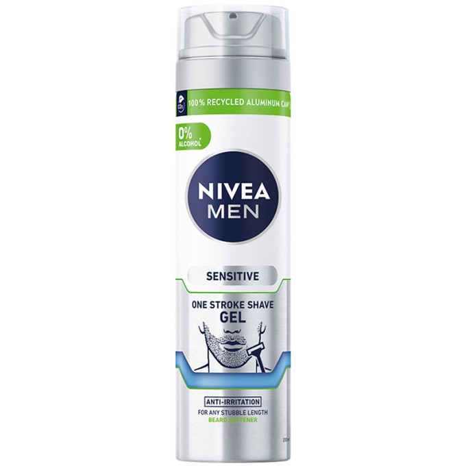 Nivea Men Sensitive 3-Day Beard - Shaving Gel 200 ml