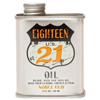 18.21 Man Made Beard, Hair & Skin Oil ( Noble Oud ) 60ml