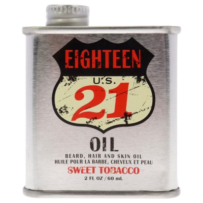 18.21 Man Made Beard, Hair & Skin Oil ( Sweet Tobacco ) 60ml