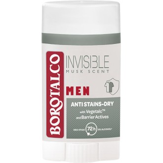 Borotalco Men Invisible Dry Deo Stick 40 ml
