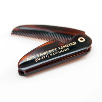 Captain Fawcett Folding comb for mustache CF.87