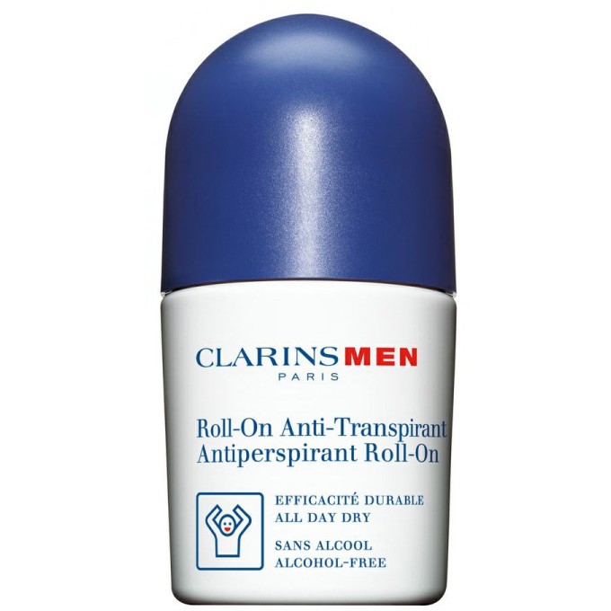 Clarins Men Antiperspirant Deo Roll-On - Roll-on dezodorantas be alkoholio 50 ml