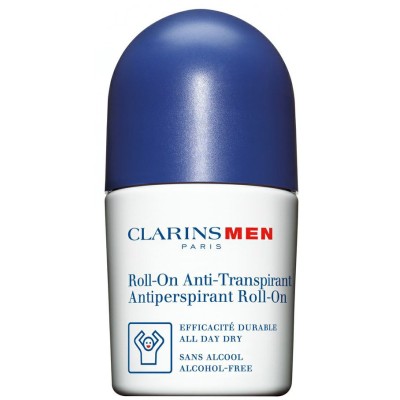 Clarins Men Antiperspirant Deo Roll-On - Roll-on dezodorantas be alkoholio 50 ml