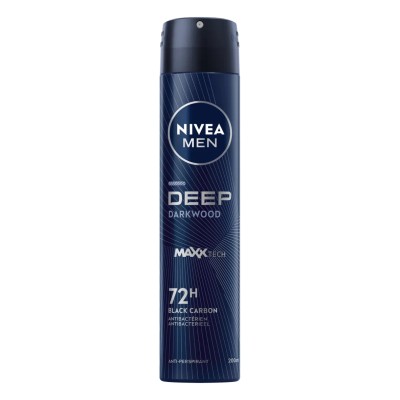 Nivea Men Deep Black Carbon 48H Antiperspirant 200 ml