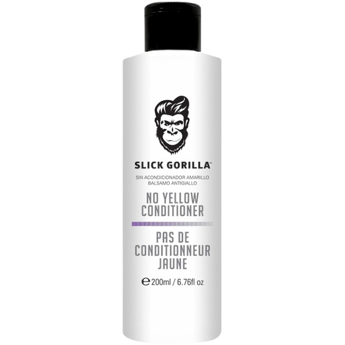Slick Gorilla No Yellow Conditioner - neutralizuojantis kondicionierius šviesiems plaukams, 200 ml
