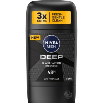 Nivea Men Deep Black Carbon Antiperspirant 50 ml
