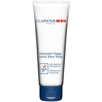 Clarins Men Active Face Wash - Foaming cleansing gel, soap-free 125 ml