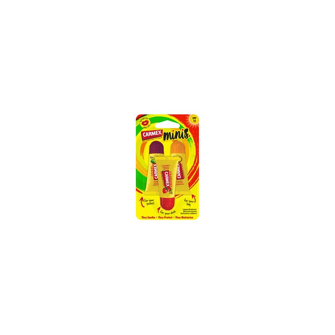 Carmex Balzám na rty Minis 3 ks