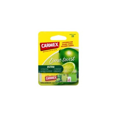 Carmex Lime Twist Lip Balm SPF 15 - Protective lip balm with lime flavor 4.25 g