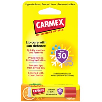 Carmex Sun Defense Tropical Lip Balm SPF 30 - Balzám na rty 4.2g