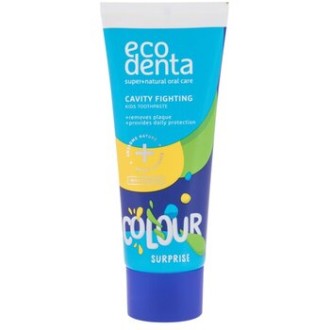 Ecodenta Toothpaste Cavity Fighting - Zubní pasta Colour Surprise 75ml