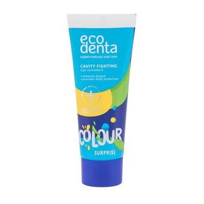 Ecodenta Toothpaste Cavity Fighting - Zubní pasta Colour Surprise 75ml