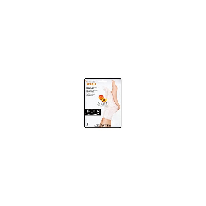 Iroha ( Repair Foot Mask Socks Peach) 2 x 9 ml 9ml