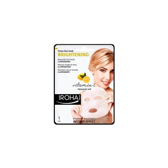 Iroha Brilliant (Brightening Tissue Face Mask) with Vitamin C and (Brightening Tissue Face Mask) 23 ml 23ml